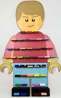 Szafy i szafki dla dzieci - naSciane Półka regał na klocki ludziki figurki kolorowa XL - miniaturka - grafika 1