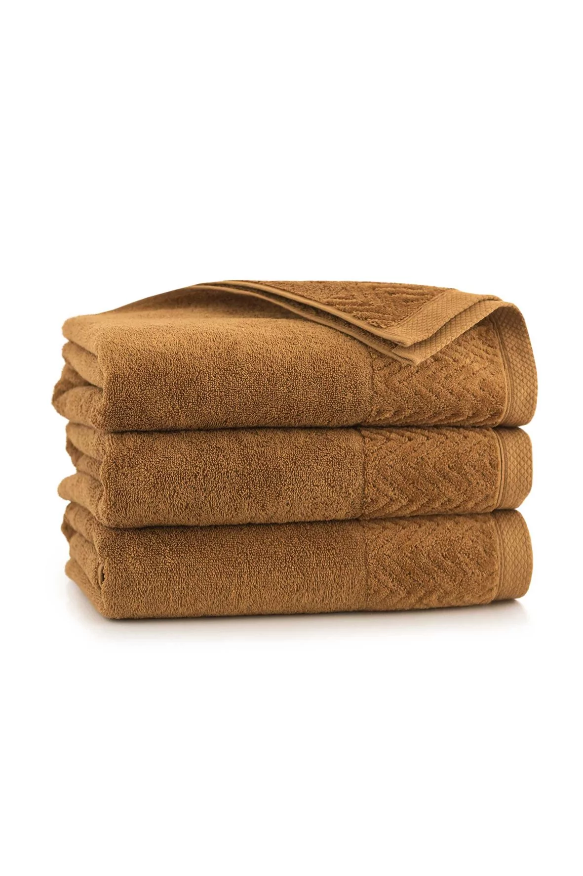 Ręcznik Toscana z bawełny egipskiej migdałowy 70x140cm