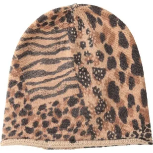 Desigual Czapka ANIMAL - Czapki damskie - miniaturka - grafika 1