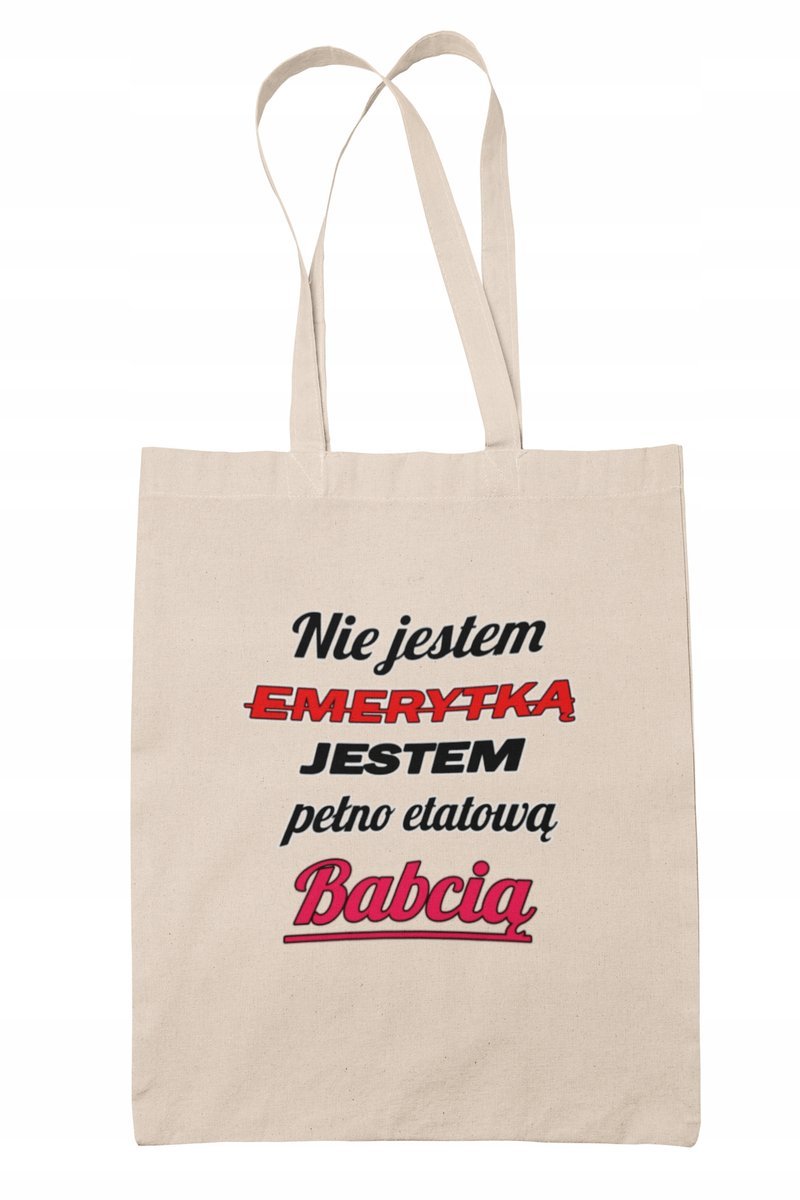 Torba Shopper- Dla Babci- Dzień Babci- Prezent