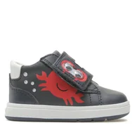 Buty dla chłopców - Półbuty Geox B Biglia Boy B354DC08554C4211 Granatowy - miniaturka - grafika 1