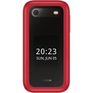 Telefony komórkowe - Nokia 2660 48MB/128MB Dual Sim Czerwony - miniaturka - grafika 1