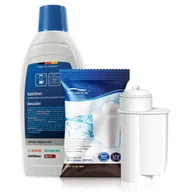 Akcesoria i części do ekspresów do kawy - Zestaw Bosch, Filtr Aqualogis AL-Inte, Bosch Odkamieniacz 311968 500ml - miniaturka - grafika 1