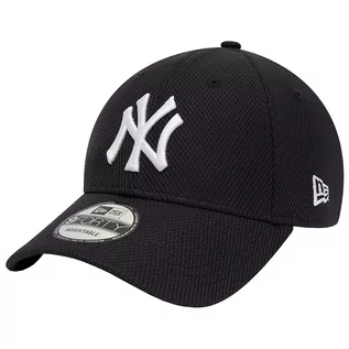 Czapki męskie - New Era 9FORTY New York Yankees MLB Cap 60348841, Mężczyzna, Czapka z daszkiem, Czarny - grafika 1