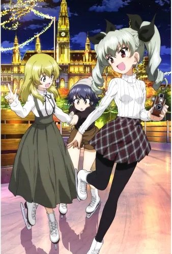 Plakat Anime Girls und Panzer gup_009 A3 (custom)