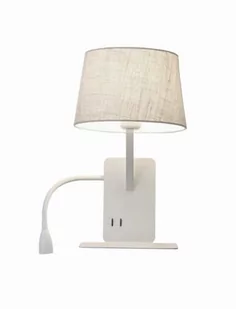 Light Prestige Dakota kinkiet z półką biały lewy - Lampy ścienne - miniaturka - grafika 1