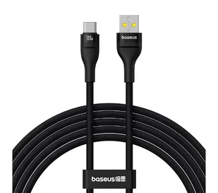 Baseus USB do USB-C Flash 2 100W 2m Czarny - Kable USB - miniaturka - grafika 1
