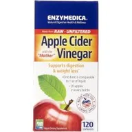 Przeziębienie i grypa - Enzymedica Apple Cider Vinegar Suplement diety 120 kaps. - miniaturka - grafika 1