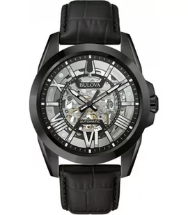 Zegarek ZEGAREK MĘSKI BULOVA AUTOMATIC 98A304 - Zegarki męskie - miniaturka - grafika 1
