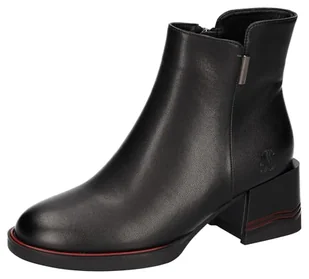 2Go Fashion 8246-502 kozaki damskie, czarny, czerwony, 37 EU - Kozaki damskie - miniaturka - grafika 1