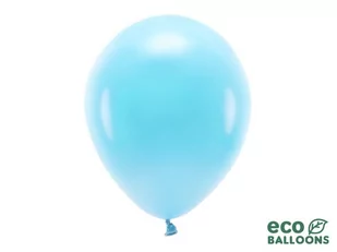 PartyDeco "Balony Eco 30cm pastelowe, jasny niebieski (1 op. / 100 szt.)" ECO30P-001J [13985429] - Baby shower i roczek - miniaturka - grafika 1
