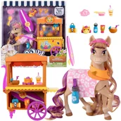 Figurki dla dzieci - Wild Manes Zestaw Konik Figurka Bailey orzeźwiający wózek + akcesoria 18 elementów - miniaturka - grafika 1