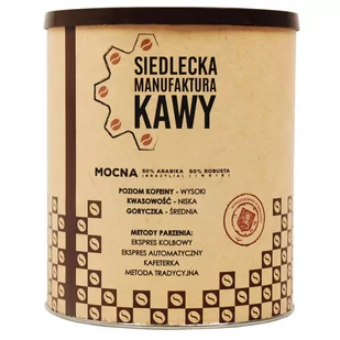 Siedlecka Manufaktura Kawy  - Kawa mielona mocna - Kawa - miniaturka - grafika 1