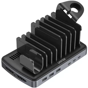 Unitek Ładowarka Sieciowa 120W 3x USB-C PD 3x USB-A - Ładowarki do telefonów - miniaturka - grafika 1