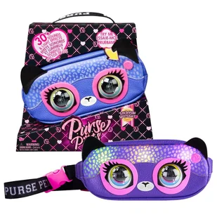 Purse Pets Savannah Spotlight Gepard Interaktywna Nerka Z Oczami I Dźwiękami 5+ - Zabawki interaktywne dla dzieci - miniaturka - grafika 1
