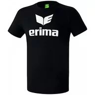 Koszulki męskie - Erima Męski T-shirt firmy  Promo, czarny, xxxl 208340 - miniaturka - grafika 1