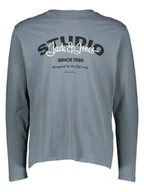 Koszule męskie - Jack & Jones Koszulka "Yuki" w kolorze szarym - miniaturka - grafika 1