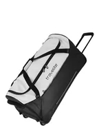 Torby podróżne - Torba podróżna na dwóch kołach Travelite Basics 71 cm - black / white - miniaturka - grafika 1