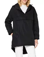 Kurtki damskie - Urban Classics Damska kurtka oversized Pull Over, czarny, S - miniaturka - grafika 1
