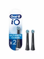 Końcówki do szczoteczek elektrycznych - Oral-B Akcesoria iO Ultimate Clean Black 2 pcs - miniaturka - grafika 1