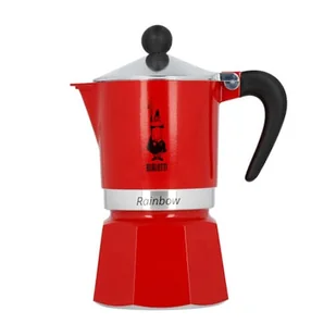 Bialetti RAINBOW 6 TZ 300 ML CZERWONA - Zaparzacze i kawiarki - miniaturka - grafika 2