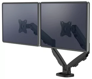 Uchwyt biurkowy na 2 monitory LCD Eppa czarny - Uchwyty do monitorów - miniaturka - grafika 1