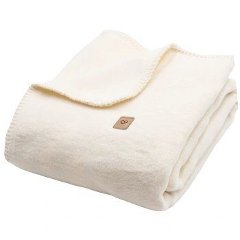 Zaffiro - Koc bawełniany Oslo 75x100cm ecru