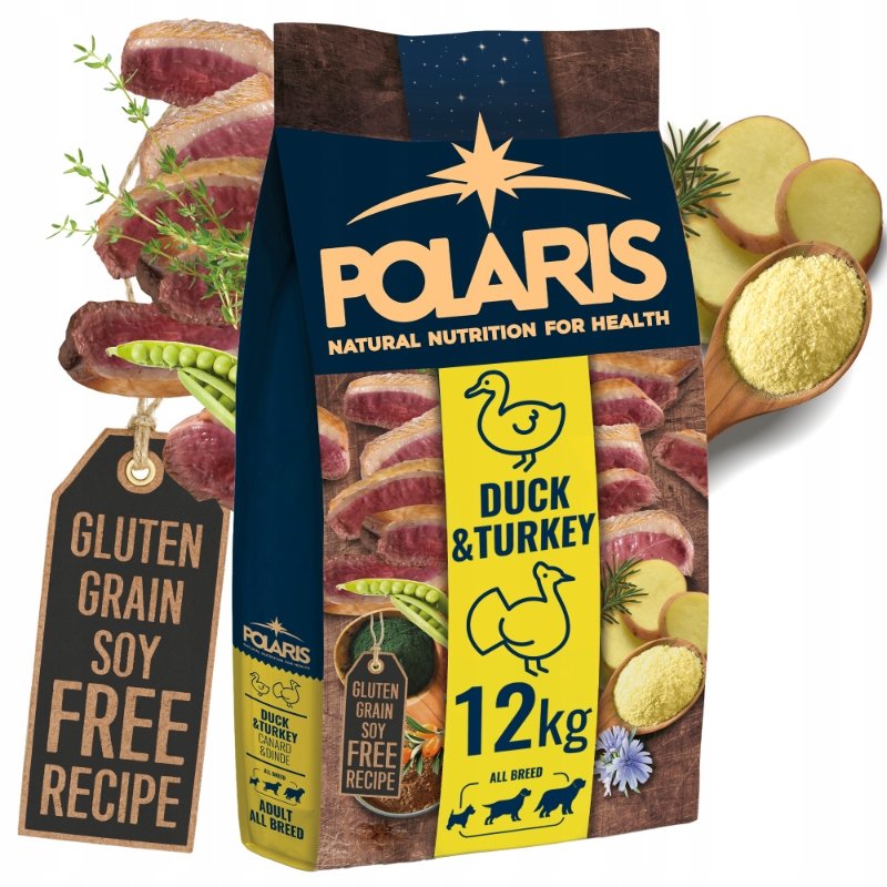 POLARIS ADULT DUCK&TURKEY 12 KG