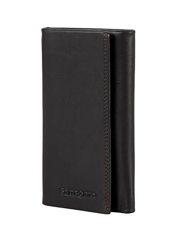 Samsonite Attack 2 SLG - etui na klucze, 13 cm, brązowe (Ebony Brown), brązowy (Ebony Brown), Schlüsseletui (13 cm), brelok męski
