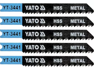 Yato brzeszczot do wyrzynarek typ u, 12 tpi, do metalu, 5 szt YT-3441 - Akcesoria do elektronarzędzi - miniaturka - grafika 3