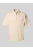 Koszulki męskie - Koszulka polo o kroju relaxed fit z czystej bawełny model RELAXEJEORGE - Selected Homme - miniaturka - grafika 1