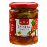Szybkie dania obiadowe - Frubex Sałatka Ukraińska w Słoiku Dodatek do Obiadu 500ml - miniaturka - grafika 1
