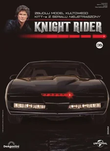 Knight Rider Zbuduj Model Kultowego KITT-a z Serialu Nieustraszony - Czasopisma - miniaturka - grafika 1