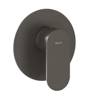 Baterie wannowe i prysznicowe - Ravak Eleganta - Bateria podtynkowa z korpusem, grafit szczotkowany X070336 - miniaturka - grafika 1