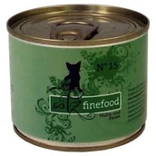 Mokra karma dla kotów - Catz Finefood N.15 Kurczak i Bażant puszka 400g / 4260101762238 - miniaturka - grafika 1