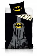 Kołdry i poduszki dla dzieci - POŚCIELI BATMAN ZESTAW 140x200 kołdra 70x50 poduszka 100% Bawełna - miniaturka - grafika 1