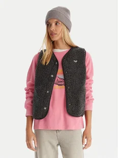 Roxy Bezrękawnik Iconic Twon Vest ERJPF03235 Szary Regular Fit - Kamizelki damskie - miniaturka - grafika 1