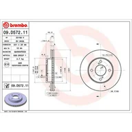 Tarcze hamulcowe - Tarcza hamulcowa BREMBO 09.D572.11 - miniaturka - grafika 1