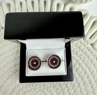 Spinki do mankietów i krawatów - SPINKI DO MANKIETÓW koszuli mankietu ruletka poker - miniaturka - grafika 1