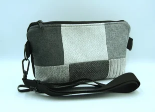 Nerka patchwork w odcieniach czarno-szarych - Nerki - miniaturka - grafika 1