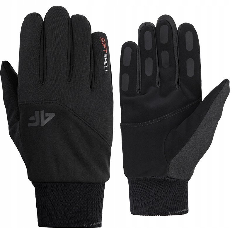 4F CIENKIE RÄKAWICZKI SOFTSHELLOWE DOTYK / rozm XL