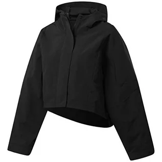 Kurtki damskie - Reebok Damska kurtka Ts Layering Wvn Jacket LIGHT JACKET czarny M GL2594 - grafika 1