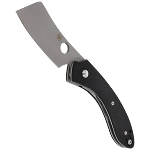 Nóż składany Spyderco ROC G-10 Black Plain (C177GP) - Noże - miniaturka - grafika 4