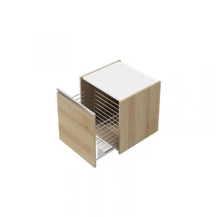 Defra Fonte B50 Szafka łazienkowa 50x50x45,1 cm buk truflowy 154-B-05004 - odbiór osobisty: Kraków, Warszawa - Szafki łazienkowe - miniaturka - grafika 1