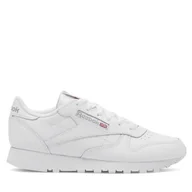 Sneakersy damskie - Sneakersy Reebok Classic Leather 100008496 Biały - miniaturka - grafika 1