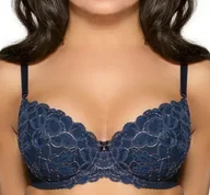 Biustonosze - BIUSTONOSZ AVA 1990 NAVY BLUE push-up - Ava - miniaturka - grafika 1