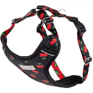 Szelki dla psów - Amiplay Behappy Szelki Regulowane Discovery Xl 40-60 X 60-85 X 2,5 Cm Cherry Dla Psa - miniaturka - grafika 1