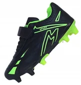 Piłka nożna - Buty sportowe do piłki piłkarskie lanki dziecięce korki na orlik rzepy 30 - miniaturka - grafika 1