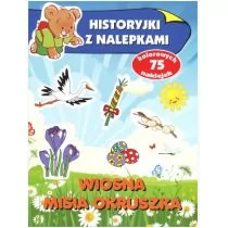 Wiosna misia Okruszka Historyjki z nalepkami - Anna Wiśniewska - Baśnie, bajki, legendy - miniaturka - grafika 2