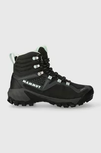 Mammut buty Sapuen High GTX damskie kolor zielony - Buty trekkingowe damskie - miniaturka - grafika 1